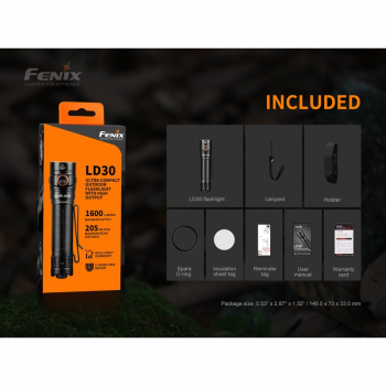 Fenix LD30 LED Taschenlampe