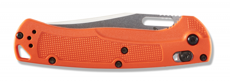 Benchmade 15535 TAGGEDOUT, CPM-154, Orange Grivory