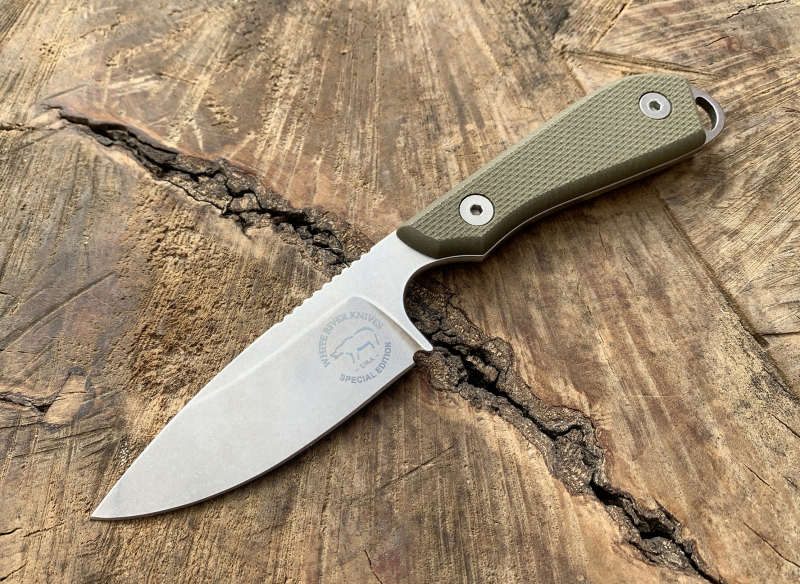 White River M1 Backpacker Pro, Green G10, Limited