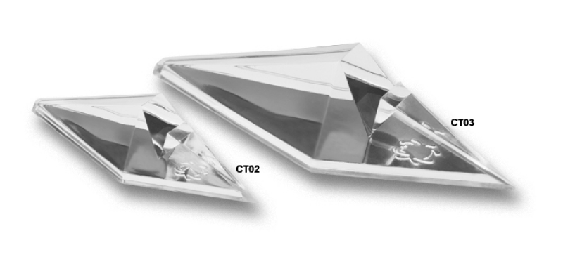 Spyderco CT02 Messerständer Acryl, klein, 3er Pack